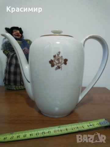 Порцеланов чайник - langenthal porzellan, снимка 1 - Антикварни и старинни предмети - 34873968
