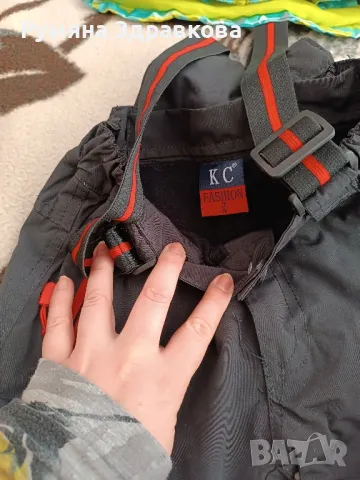 НОВИ Дебело яке за момиче на 4 години и непромокаем гащеризон за 4 г, снимка 5 - Детски якета и елеци - 49692410