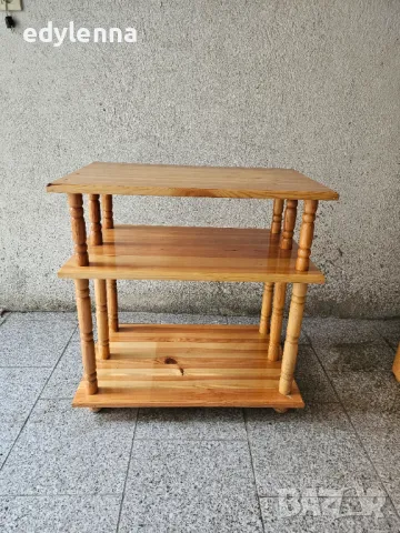 ТВ шкаф от масив/чам