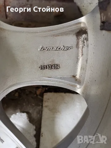 Алуминиеви джанти Irmscher 16''с летни гуми Continental UltraContact 205 55 16 V DOT 1222- Перфектни, снимка 14 - Гуми и джанти - 48002772