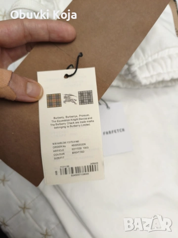 Уникален екип burberry чисто нов с тикет, снимка 6 - Спортни екипи - 53327054