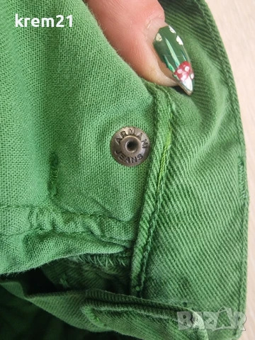 Armani jeans мъжко зелено дънки размер 29, снимка 9 - Дънки - 50719311