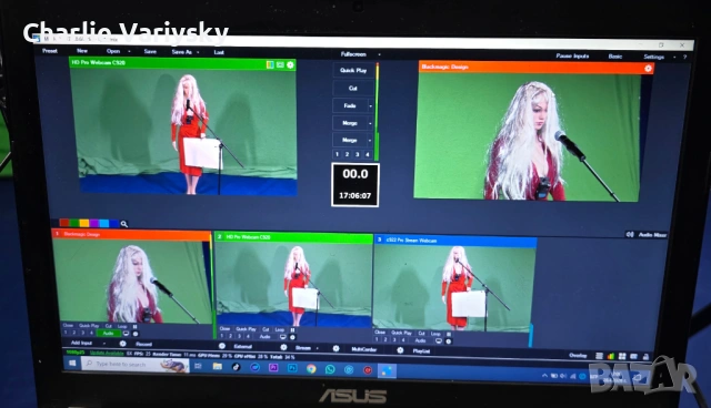 Подкаст запис и излъчване – 4 камери + ATEM + пълен сет (готов), снимка 5 - Камери - 54345290