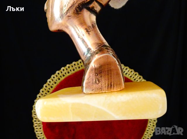 Медна статуетка Нефертити,оникс. , снимка 7 - Статуетки - 42341128