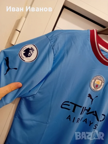 Чисто нов оригинален екип на Манчестър Сити - Ерлинг Холанд, снимка 6 - Футбол - 51664805