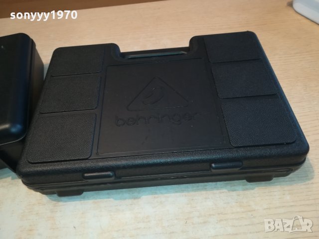 behringer new-два модела куфари за микрофони 2001221226, снимка 7 - Микрофони - 35499018