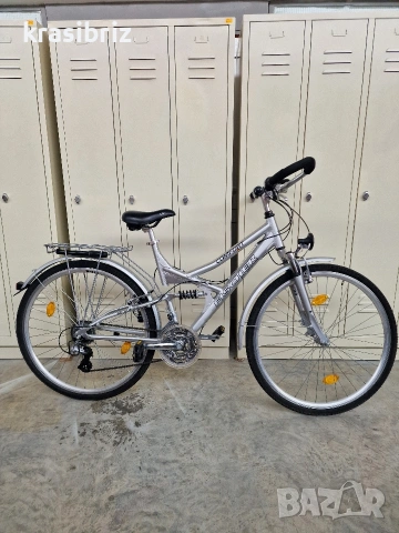 Велосипед-FISHER COMFORT-28 цола-внос от Германия!, снимка 4 - Велосипеди - 53912756