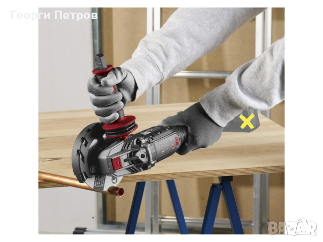 Нов Акумулаторен Безчетков Ъглошлайф Parkside Performance скорости обороти, снимка 2 - Други инструменти - 44635016