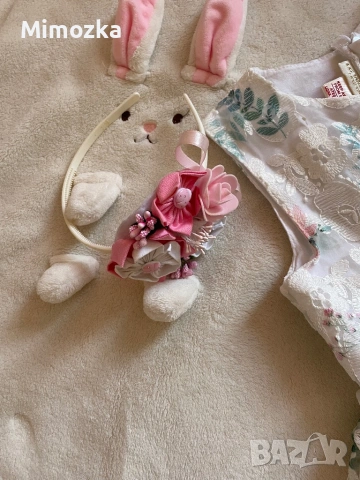 Страхотна рокля с диадемка на Lc waikiki за сладурка р-р 122/128!, снимка 2 - Детски рокли и поли - 53877657