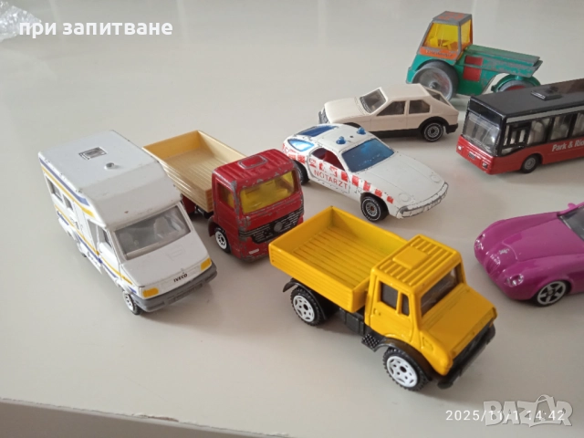 Интересни стари и по-нови SIKU кемпер, валяк, колички, камиони, автобус , снимка 2 - Колекции - 40406293