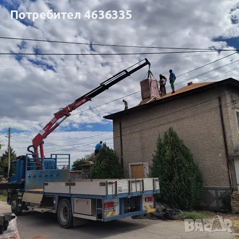 Камион с Кран Услуги с Кран, снимка 2 - Товарни превози - 56516036