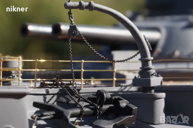 Нов модел на британския кораб клас Majestic HMS Hannibal, снимка 5 - Други ценни предмети - 50312435