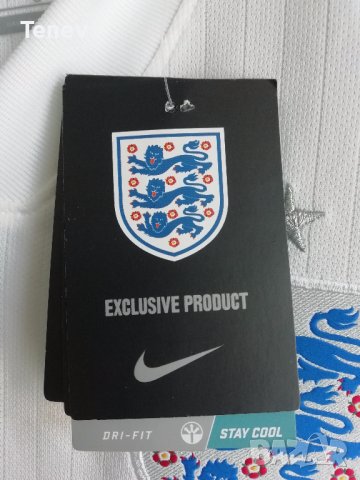 England Англия оригинална нова футболна тениска фланелка Nike, снимка 3 - Тениски - 37660089