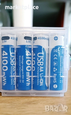 Презареждащи батерии АА / rechargable AA batteries, снимка 3 - Друга електроника - 53371004