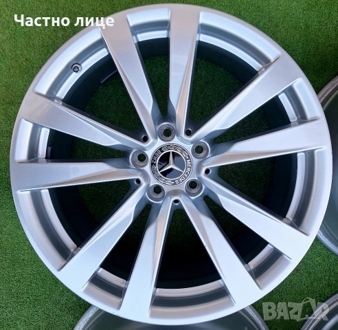 Продавам 4бр оригинални 19-ки джанти за Мерцедес W223,W222,W221,, снимка 3 - Гуми и джанти - 53113458