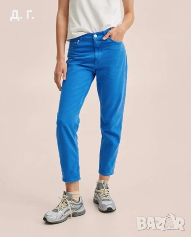 Сини дамски дънки