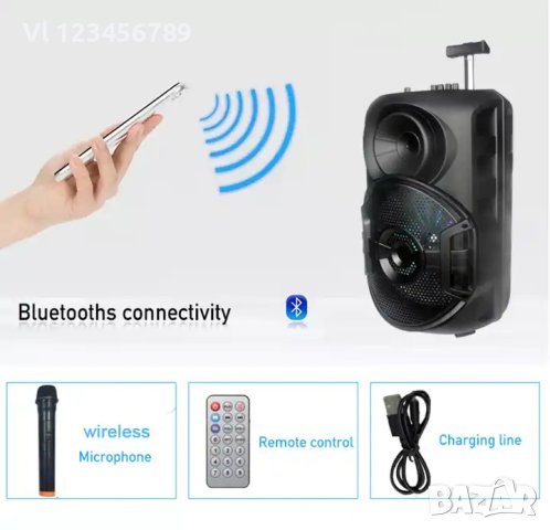 Мощна 12" тонколонка ZQS12106S, снимка 4 - Тонколони - 42539653