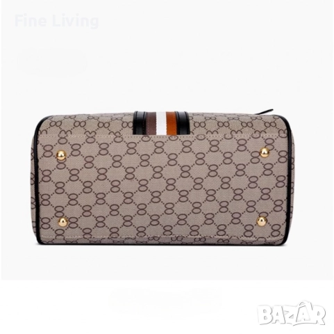 Елегантен комплект дамски чанти 3 в 1, снимка 4 - Чанти - 52177183