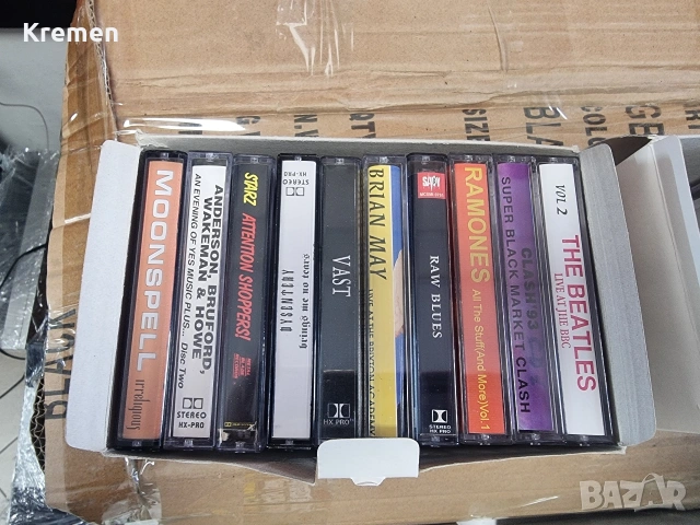 Аудио касети с един студиен запис