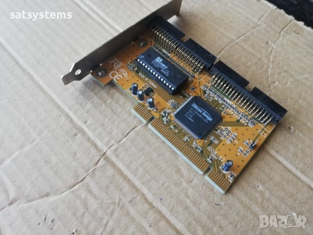 Silicon Image SIL0649CL160 Ultra ATA100 RAID Controller Card PCI, снимка 4 - Други - 42136493