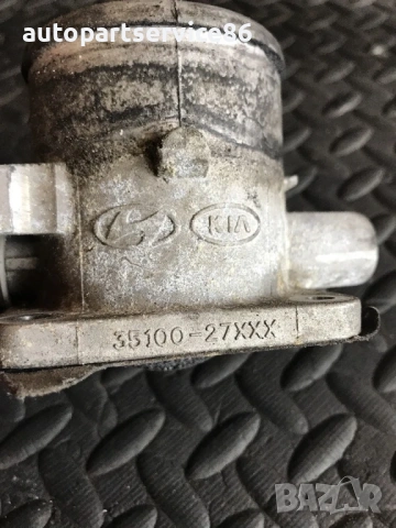 Дроселова клапа за KIA Sorento 2.5 CRDi (2003–2007) 35100-27XXX, снимка 3 - Части - 53314653