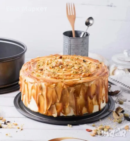 Комплект от 6бр метални форми за торта, снимка 7 - Други - 49277079