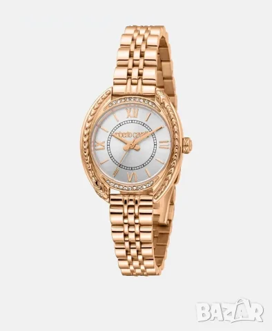 Чисто нов дамски часовник Roberto Cavalli Watch Rinascita, розов цвят