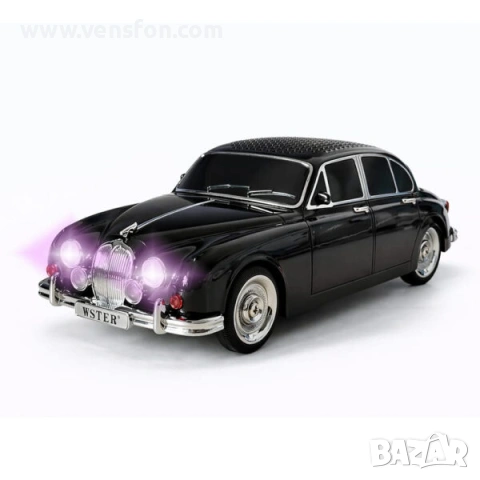  Bluetooth тонколонка WS-596 10W, преносим безжичен подарък за автомобилни ентусиасти /черна/