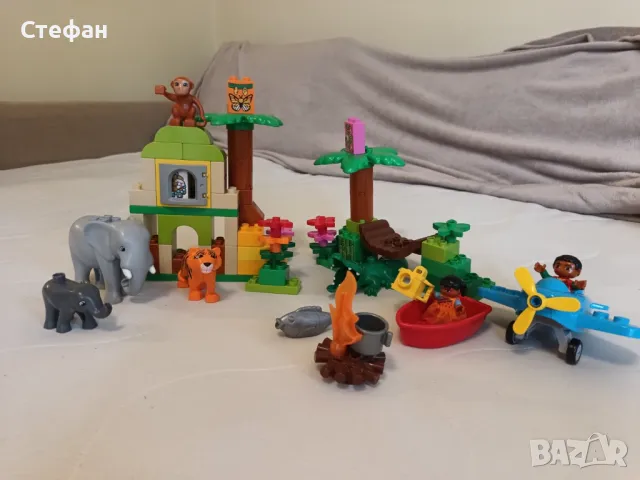 Lego Duplo Джунгла 10804 Jungle, снимка 7 - Конструктори - 50258310