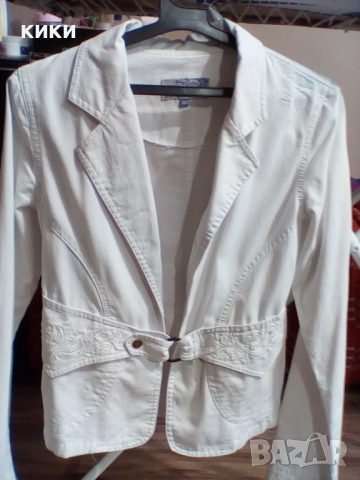 Сако/Дамска блуза сатен, снимка 14 - Блузи с дълъг ръкав и пуловери - 41986838