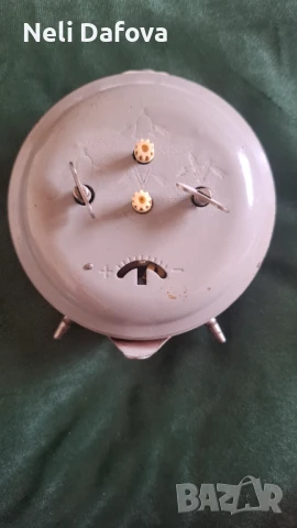 Стар настолен часовник - будилник Jantar, снимка 2 - Антикварни и старинни предмети - 50671706