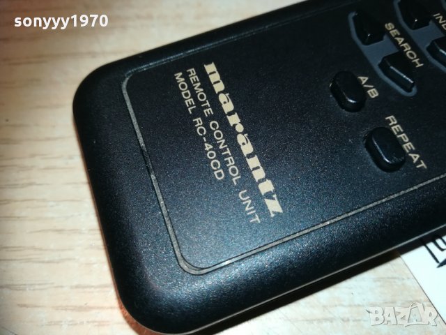 marantz rc-40cd remote-внос switzweland, снимка 8 - Други - 30193956