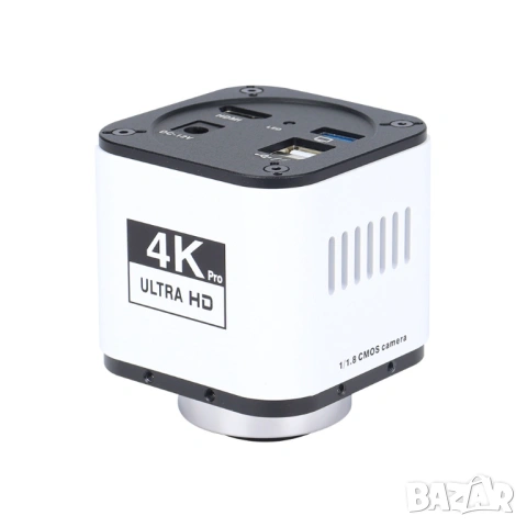 КОМПЛЕКТ HDMI дигитален микроскоп 4K 60FPS SONY IMX678 камера + оптика