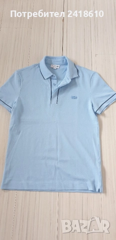 Lacoste Pique Cotton Stretch Regular Fit Mens Size 3 - S - НОВО!ОРИГИНАЛНА Тениска!, снимка 7 - Тениски - 53708939