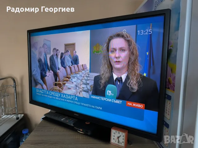Телевизор Hitachi 32 incha Smart Android, снимка 4 - Телевизори - 56518660
