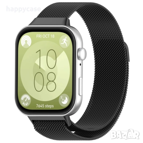 Huawei Watch Fit 4 4 Pro / Fit 3 / MILANESE Стоманена магнитна каишка верижка, снимка 11 - Каишки за часовници - 50996238