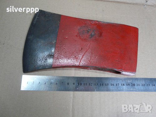  Стар масивен пожарникарски топор , снимка 2 - Други ценни предмети - 37214375