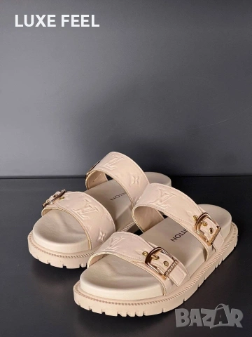 Louis Vuitton ⚜️Дамски Чехли , снимка 3 - Чехли - 54335895