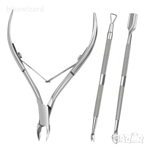 Delanie професионален инструмент за маникюр, педикюр 3 части НОВО