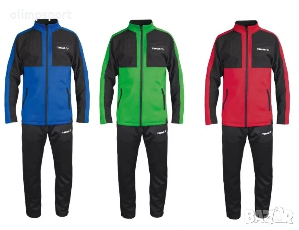 спортен екип tibhar jura нов размер червен  м син л 