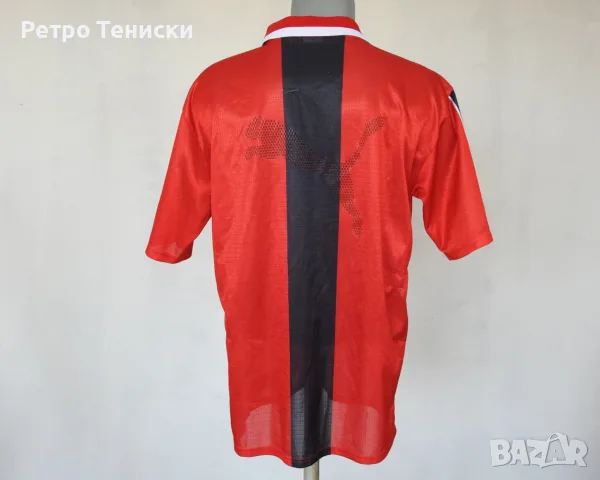 Тениска PUMA — Мъже размер L Червено, снимка 3 - Тениски - 56312788