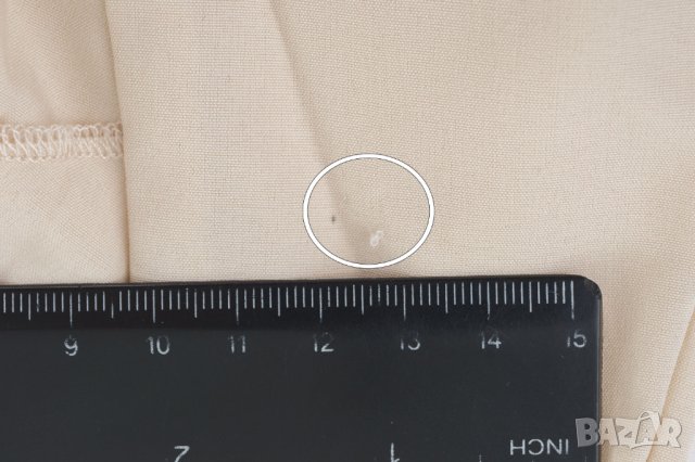 Дамска бежова блуза марка Foggy - 2XL, снимка 5 - Блузи с дълъг ръкав и пуловери - 37238455