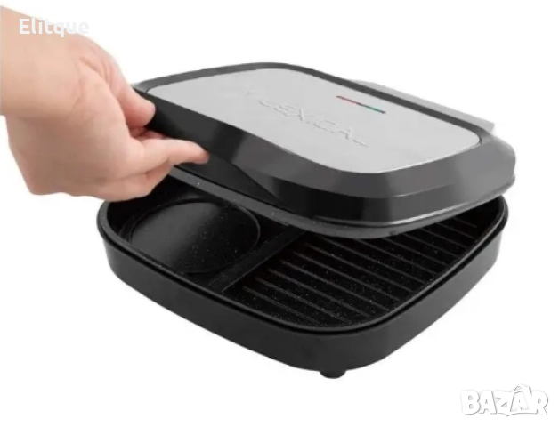 Мултигрил 2 в 1: Вашият Универсален Кулинарен Помощник LSM-2555, 2 години гаранция, снимка 2 - Други - 52894942