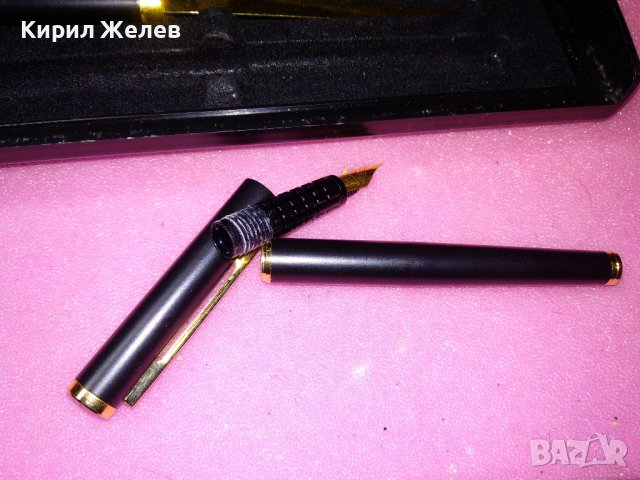 ALEXANDER ® Fine writing instruments ЛУКС КОМПЛЕКТ ПОЗЛАТЕНИ ПИСАЛКА ХИМИКАЛКА НОЖ За ПИСМА 42926, снимка 4 - Други ценни предмети - 44222343