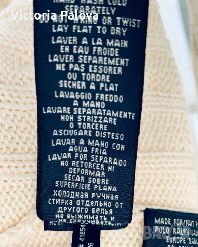 RALPH LAUREN оригинал пуловер пима памук, снимка 14 - Блузи с дълъг ръкав и пуловери - 38613733