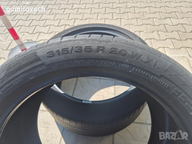 2бр.Летни гуми  20 цола 315/35/20 Continental, снимка 8 - Гуми и джанти - 51643318