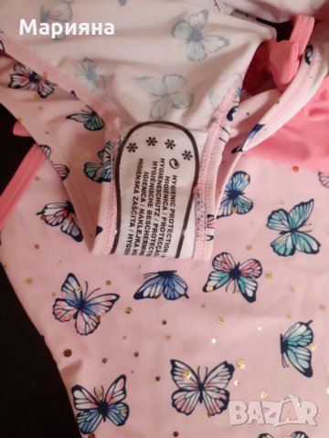 нов бански от две части за момиче 4-5год.,и 5-6год., снимка 6 - Детско бельо и бански  - 30029081