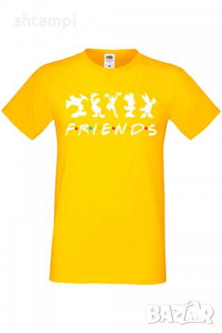Мъжка тениска Mickey Friends,Изненада,Повод,Подарък,Празник, снимка 1 - Тениски - 37653780