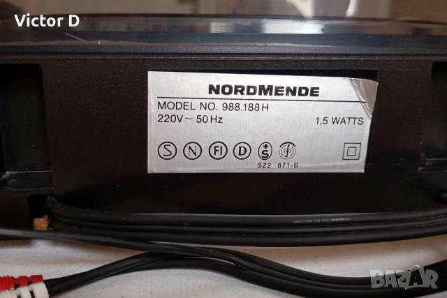 NORDMENDE RP 7000 - Грамофон , снимка 16 - Грамофони - 53232919