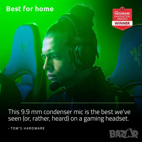 Безжични геймърски слушалки Razer BlackShark V2 Pro, снимка 3 - Bluetooth слушалки - 49877810